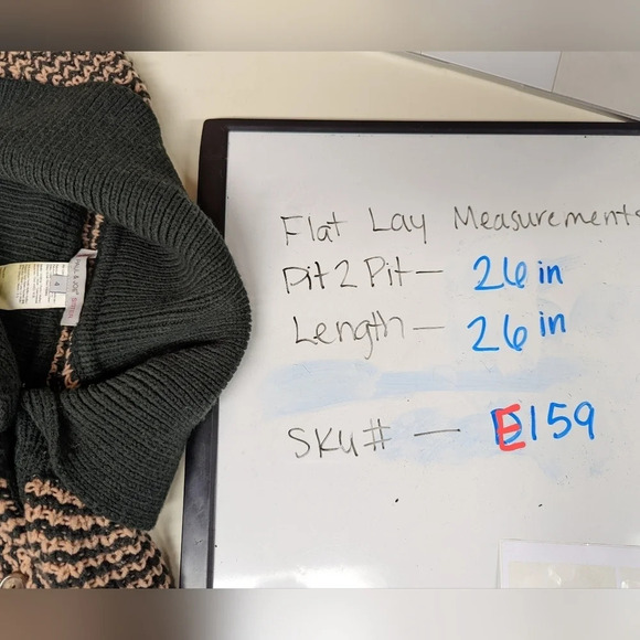 Paul & Joe Sister Anthro. Archer Chunky Stripped Knit Poncho Oversized Sweater 4 - Picture 10 of 10